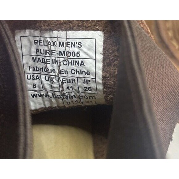 Baffin Chukka Relax Mens Pure Boots Lifestyle Size US 8 EU41 Brown